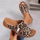 thumbnail image 5 of Bmisegm Ladies Retro Leather Hollow Breathable Slope with Thick Bottom Large Size Fish Mouth Sandals Slippers Summer Brown 7, 5 of 9