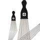 thumbnail image 2 of 2 Pcs Mens Comb Modeling Comb Smooth Picks Comb Comb Curly Hair Fist Pick Hair, 2 of 4