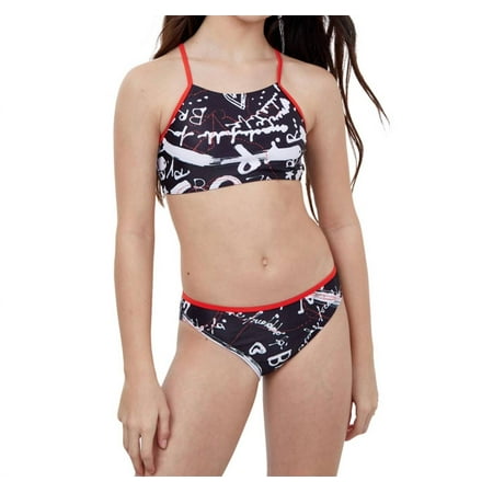 Gottex Kids Girls Bralette Bikini Top With Matching Bikini Bottom