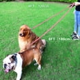 thumbnail image 4 of LAICAIW 4FT Reflective Dog Leash with Soft Padded Handle for Training,Walking Lead for Large & Medium Dog,1 Inch Wide,Neon Pink, 4 of 6