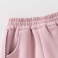 thumbnail image 6 of NinXxx Girls Bow Tie Elastic Casual Pants School Spring Autumn Pink 5-6 Years, 6 of 8