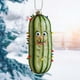 thumbnail image 4 of Adorno navideño de pepino acrílico | Mini colgante de pepino | Decoración navideña colgante para árbol, coche, hogar o para envolver regalos, 4 of 5