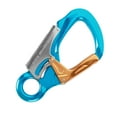 thumbnail image 1 of Mousqueton à Clip, Mousqueton D'Escalade Finement Poli en Forme de D Résistant à la Rouille 35 Kn pour Hamac pour Escalade sur Roche Noir, Rouge, Bleu Ciel, Or, Bleu Ciel, Argent, Bleu Saphir, Argent, 1 of 8
