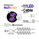 thumbnail image 2 of Serie Navideña DecorativaLuz Led Multicolor Importadora La Merced  8mm 8 Funciones 25 m, 2 of 3