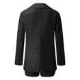 thumbnail image 5 of RMGVDSD Women's Shorts Suit Set Temperament Fashion Lapel Open Front Blazer Shorts Casual Business Suit Sets Women Fashion Travel Outfits, 5 of 5