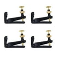 thumbnail image 2 of 4 Piece 3/ 4-4/ 4 Violin Fine Tuner String Plate & 4 Piece Violin Parts Violin-Bridge-5Pc-4/4 Maple Bridge Violin Parts, 2 of 8