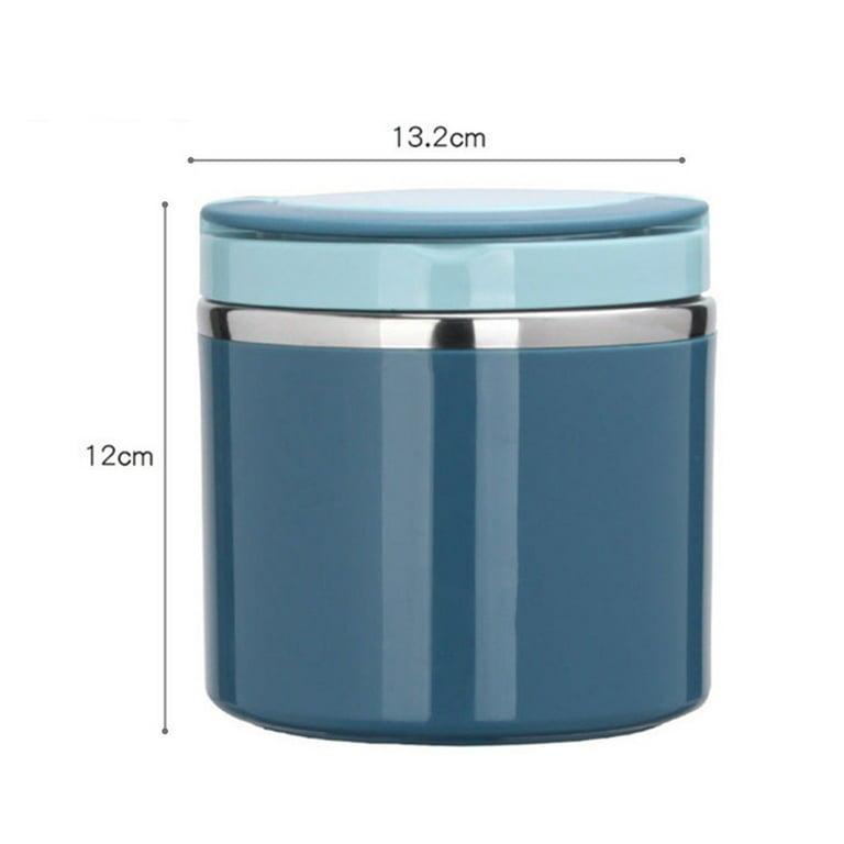Kyoffiie Insulated Food Jar Stainless Steel Food Flask for Hot Food Insulated Soup Thermos for Student Worker Breakfast Lunch Dinner, Size: 15 cm/5.9