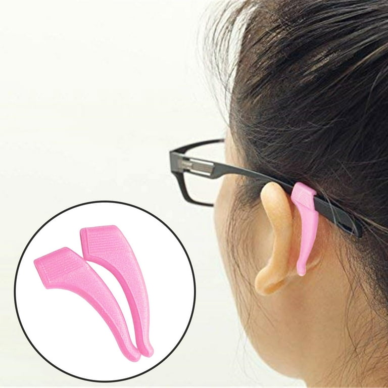  OSALADI 12 Pairs silicone temples eyeglass ear grip