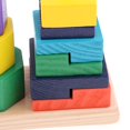 thumbnail image 3 of Juguetes Educativos BLESIY Torre Arriba Apilable Anillos de apilamiento Rainbow Tower, 3 of 8