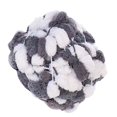 thumbnail image 4 of Alfombra de hilo grueso Hugo Chunky Yarn para Hacer DIY Suave Cómodo gris blanco, 4 of 10