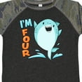 thumbnail image 4 of Inktastic I'm Four Shark Fourth Birthday Boys or Girls Toddler T-Shirt, 4 of 5