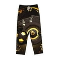 thumbnail image 4 of Goofa Casino Card Soccer Printed Soft Pajama Pants for Women, Wide Leg Comfy Casual Lounge Yoga Pants-Small, 4 of 9