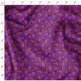 thumbnail image 4 of Soimoi Purple Cotton Poplin Fabric Shells Ocean Print Fabric by Yard 56 Inch Wide, 4 of 6