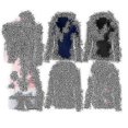 thumbnail image 1 of Chaqueta de mujer Color sólido Manga larga Cremallera Sudadera con capucha Transpirable y cómoda Top, 1 of 4