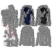 thumbnail image 1 of Chaqueta de mujer Color sólido Manga larga Cremallera Sudadera con capucha Transpirable y cómoda Top, 1 of 4