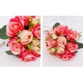 thumbnail image 2 of Artificial Bunch Artificial Roses Silk Cloth Are Used For Home Party Decoration Bridal Bouquets Artificial Flowers Rose Red, 2 of 2