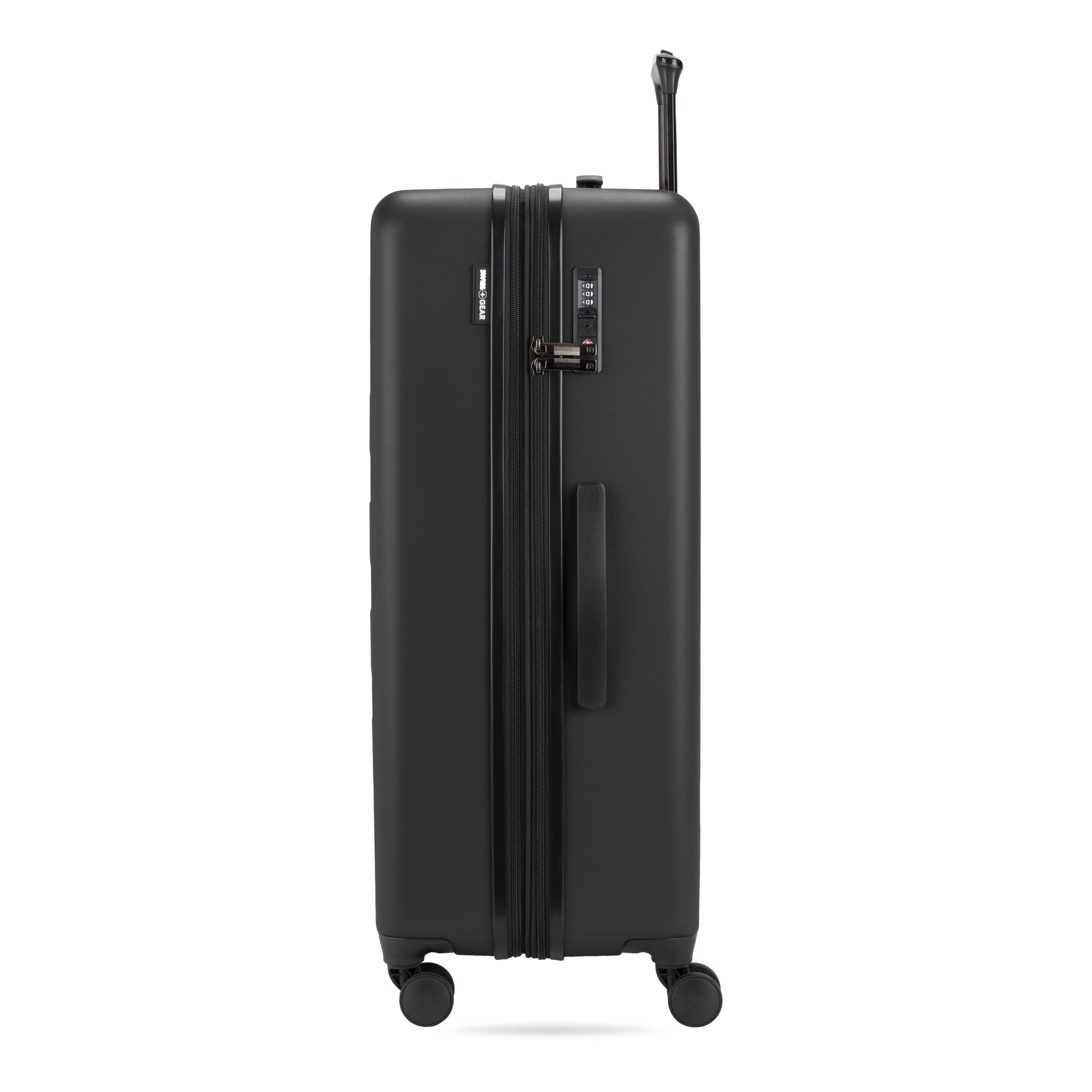 SWISSGEAR Stride Hardside 3-Piece Spinner Set, Black