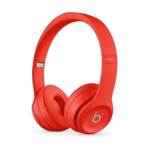 Sluier Catastrofe hardwerkend Beats by Dr. Dre Beats Solo3 Wireless On-Ear Headphones (Red) - Walmart.com