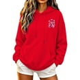thumbnail image 6 of JOANKDMI Women's Boxing Gloves Pink Ribbon Hoodies Breast Cancer Awareness Graphic Pullover Sweatshirt Long Sleeve Pocket Drawstring Activewear Fight Like a Girl, 6 of 6