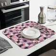 thumbnail image 3 of Pioneer Flower Floral Print Pattern Kitchen Dish Drying Mat 1 Pack, Ultra Absorbent Microfiber Drainer Mat, 16"x18", 3 of 6