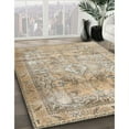 thumbnail image 2 of Ahgly Company Indoor Rectangle Traditional Dark Almond Brown Persian Area Rugs, 5' x 8', 2 of 6