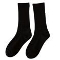 thumbnail image 2 of Pyhlmscde Solid Color Wind Loose Tube Cotton Socks, Thick Socks Women, Compression Stockings, Knits Clothing, 2 of 4