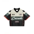 thumbnail image 3 of Camisetas con letras de fútbol callejero retro americano de moda de verano para hombres y mujeres, camisetas deportivas de secado rápido de manga corta Y2k Harajuku, 3 of 5