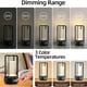thumbnail image 4 of Table Lamp Crystal Lantern Lamp, Cordless Lamp with 3 Color Stepless Dimming Touch, Rechargeable Portable LED Desk Lamp for Bedroom Restaurant Home Ou, 4 of 5