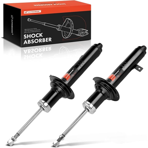A-Premium Front Suspension Shock Absorber Strut Compatible with Lexus IS250 (AWD) 2014-2015, IS300 2016-2018, IS350 (AWD) 2014-2018 [Base Model only] 2-PC Set
