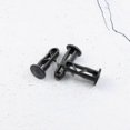 thumbnail image 4 of Pairs Hinge Bolts Hinge Pins For Trash Can Lid Bins To Fit 240/120/100/60l Outdoor Dustbins, 65mm X 18mm, Black Plastic, 4 of 5