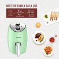 thumbnail image 3 of KAPAS 2.2 QT Air Fryer, Turquoise- Automatic Shut-off, 3 of 5