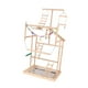 thumbnail image 3 of Parque infantil para loros, soporte de percha para Fitness, actividad de aves, escalada, soporte de madera para loros, jaula para pájaros, accesorios, 3 of 9