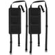 thumbnail image 5 of Juego de 2 soportes para cañas de pescar, para coche, con correa de gancho y bucle, ajustable, color negro, 5 of 14