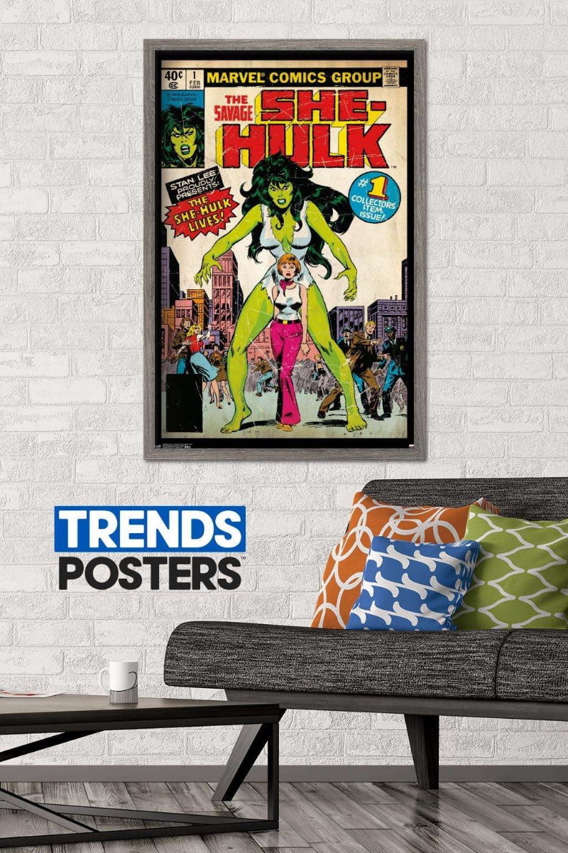 She-Hulk Movie Poster New Film Wall Art Picture Print 24x36inch