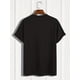 thumbnail image 2 of Camiseta con estampado de la bandera estadounidense patriótica para hombre, estilo casual, corte regular, con estampado geométrico, ideal para todas las estaciones, ropa de moda para adultos., 2 of 6
