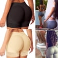 thumbnail image 2 of Zukuco Womens Fake Buttock Briefs Butt Lifter Padded Control Panties Hip Enhancer Underwear Shapewear Boyshort, 2 of 7