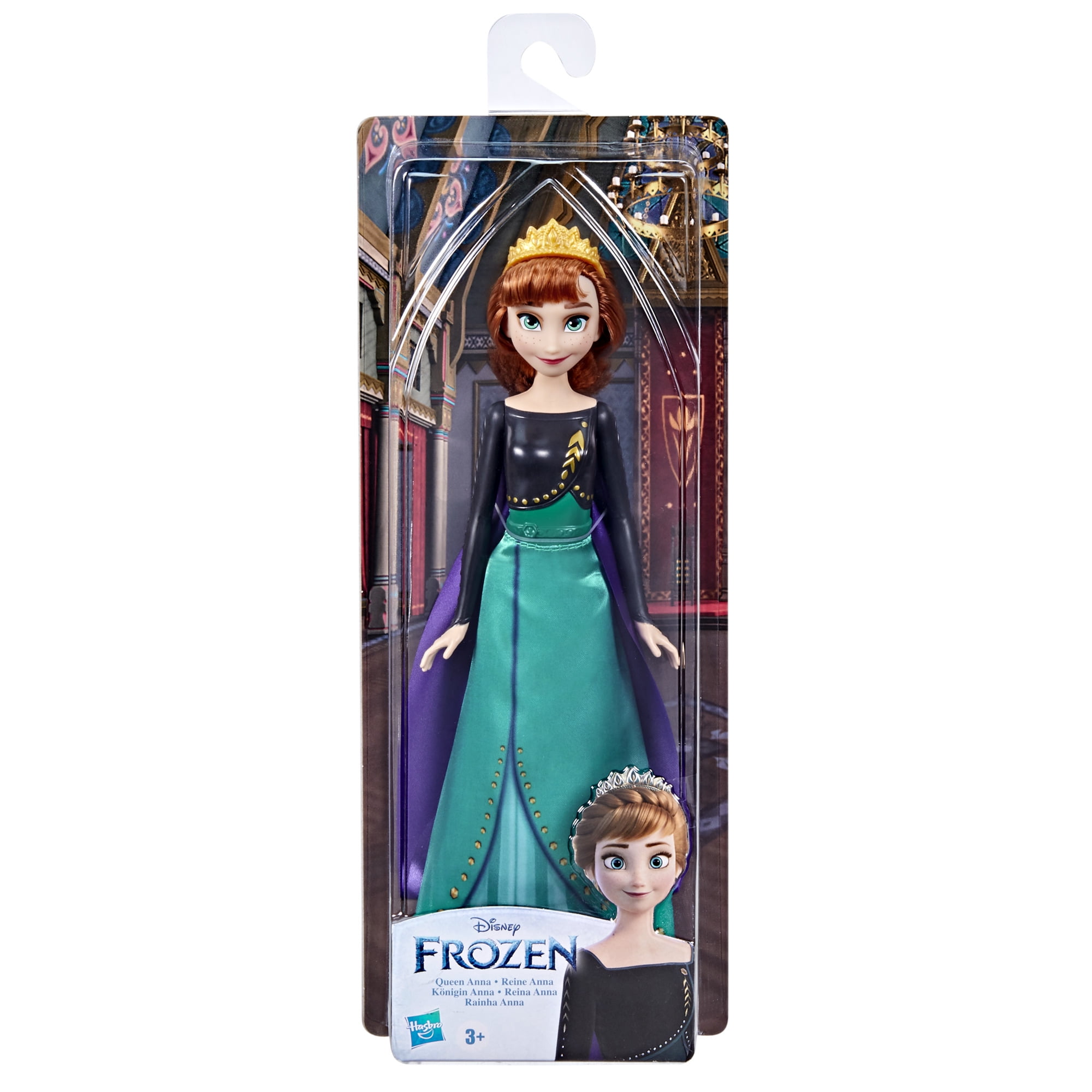 Disney's Frozen 2 Queen Anna Shimmer Fashion Doll, Removable Clothes and Accessories