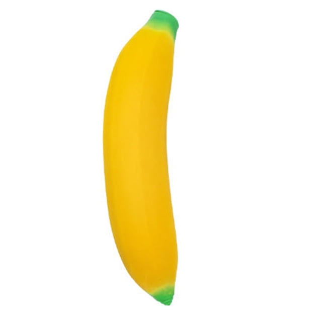 Juguetes elásticos para aliviar el estrés de plátano y zanahoria Caucho elástico relleno de arena y pegamento