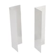thumbnail image 3 of 4 Pcs Protections de Porte de Garage en Aluminium Résistant aux Intempéries pour Intérieur Extérieur Maison 5.91 X 1.77 Pouces, 3 of 7