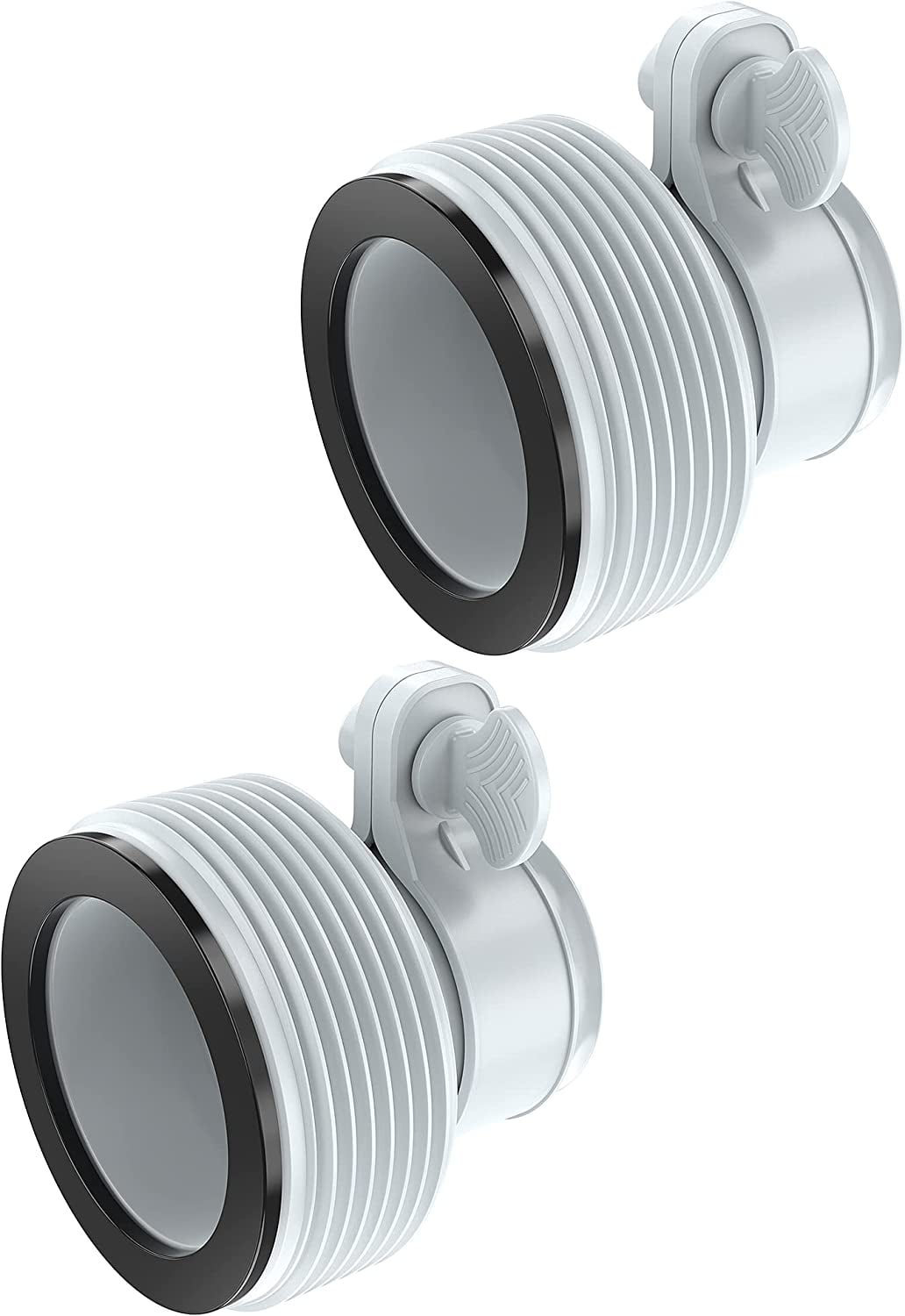 1.25" to 1.5" Type B Hose Adapters for Intex Pool, Hose Conversion Adapters B Kit to Upgrade