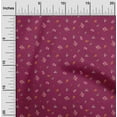 thumbnail image 1 of oneOone Cotton Poplin Fabric Leaves & Flower Floral Decor Fabric Printed BTY 56 Inch Wide, 1 of 4