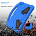 thumbnail image 2 of Allytech Kids Case for Samsung Galaxy Tab A9+ 11 Inch SM-X210 X215 X217, EVA Rubber Lightweight Handle Kickstand Kids Friendly Shockproof Cover Case for Galaxy Tab A9 Plus 11" - Blue, 2 of 6
