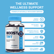 Boost TRT Maximum Strength Performance Supplement BoostTRT Premium Gummies (60 Gummies)