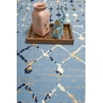 thumbnail image 4 of Furnish My Place Indoor Distressed Moroccan Style Rug with Jute Backing - 7 ft. 8 in. x 11 ft., Light Grey, Transitional, Area Rug for Living Room, Bedroom, Hallway, 4 of 9