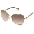 thumbnail image 2 of Jessica Simpson Women's Large Vented Square Metal Sunglasses with Chain Detailed Temple & 100% UV Protection, 65 mm, 2 of 4