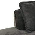 thumbnail image 6 of Christopher Knight Home 121" Compressed L-Shaped Modular Sectional Sofa, Deep Seat Foam Couch, Dark Brown, 6 of 12