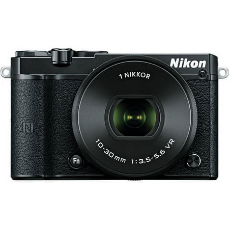 Nikon 1 J5 Wi-Fi Digital Camera & 10-30mm Lens (Black)