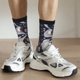 thumbnail image 6 of Haiem Sloths Dancing Pattern Crew Socks – Soft & Durable Moisture-wicking Socks, Stay-Up Fit for Business, Work, and Casual Wear Size 5-11, 6 of 6