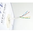 thumbnail image 2 of VIVO 1,000ft bulk Cat6 LAN Network Ethernet Cable / Wire UTP Cat-6 White 1000 ft, 2 of 8