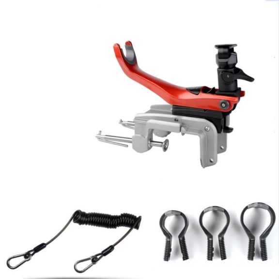 koolsoo Sea Fishing Rod Mount Boat Rod Holder Fishing Rod Holder Reinforced Nylon One Push Lock Adjustable Fit for Anglers Offshore Saltwater